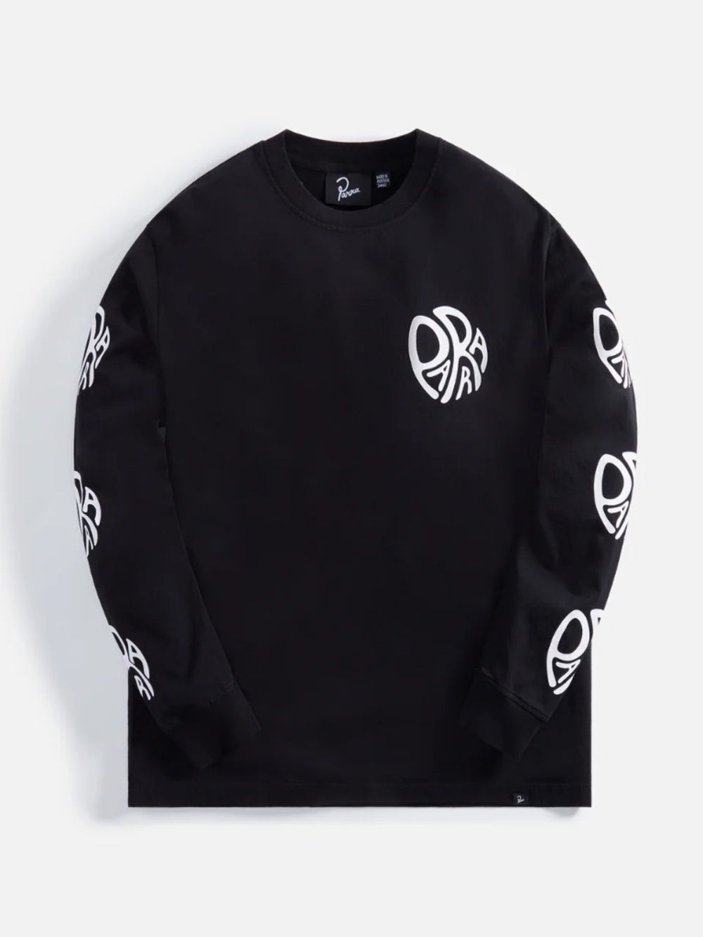 By Parra Circle Tweak Logo Long Sleeve T-Shirt - Black, Large